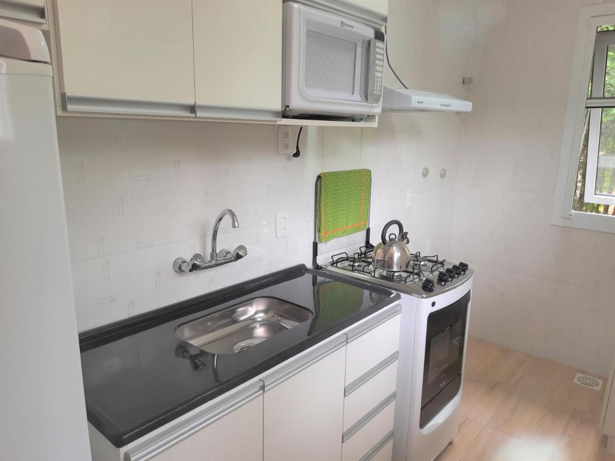 Apartamento Refugio Do Ipe Em Gramado - Proximo Ao Lago Negro Bagian luar foto